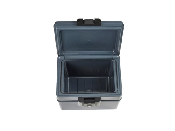 Yale YFWC/329/KB1, Vapaasti seisova kassakaappi, musta, harmaa, avain, 16.5 L, muovi, asiakirja, asiakirja