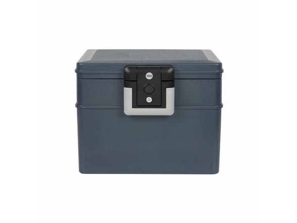 Yale YFWC/329/KB1, Vapaasti seisova kassakaappi, musta, harmaa, avain, 16.5 L, muovi, asiakirja, asiakirja