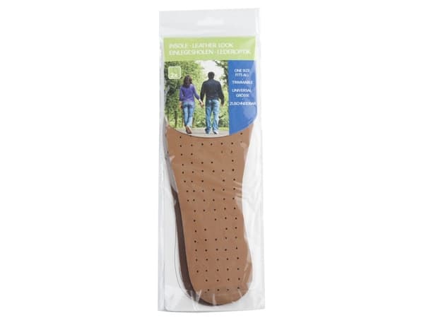 Nenurodyta_V Insoles Pu Leather 1 Pair