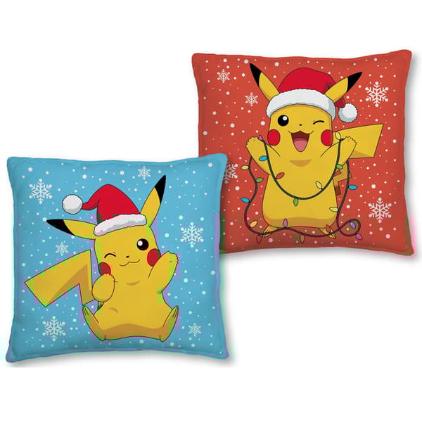 Polyesterkudde 40x40 Pikachu jul