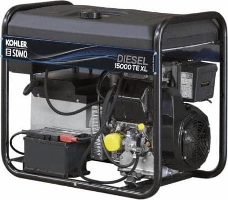 Sdmo Kohler Portable Elektros generatorius KOHLER Diesel 15000 TA XL STAND BY