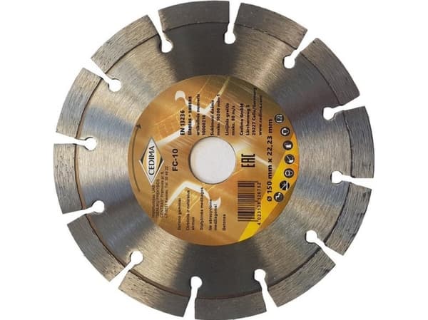 Sourcing DIAMOND SEGMENTAL CUTTING WHEEL 150X2,0