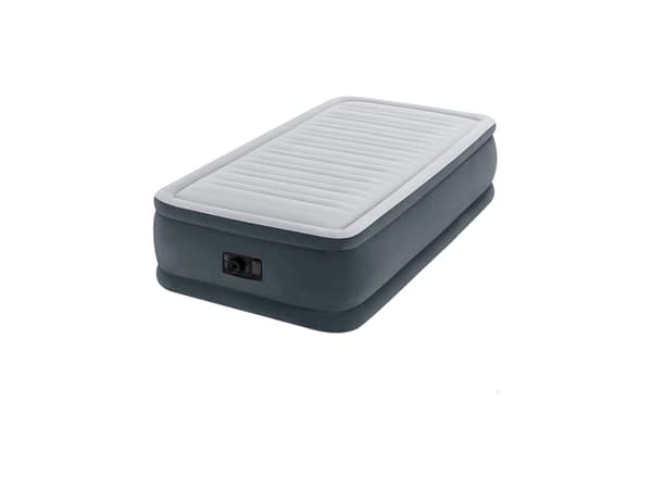 Intex DuraBeam Comfort-Plush Elevated, Enkel madrass, Rektangel, Innebygd luftpumpe