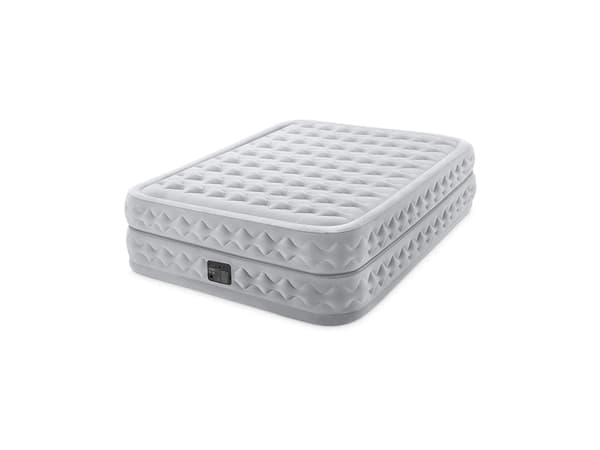 Intex DuraBeam Supreme Air-Flow, Dobbel Madrass, Rektangel, Innebygd luftpumpe