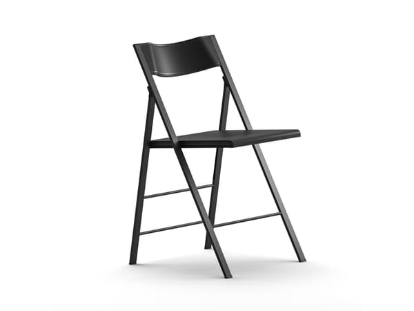 Klapstol Mini Nero sort, 2-pak
