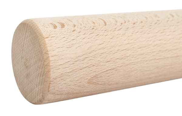 HOME It®Rundt bordben med lige beslag Ø55 x 70 cm bøgetræ. 100 % FSC