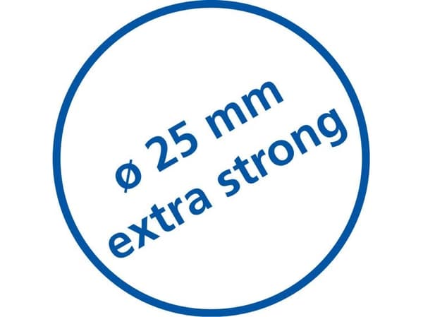 WENKO 19212100, Takstøtte for dusjforheng, Kromfarget, Metall, 1 stykker, 570 mm