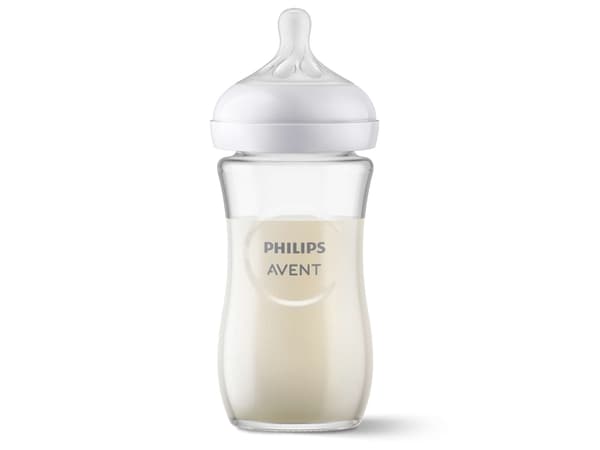 Philips AVENT Natural Response SCY933/01 Tåteflaske i glass, Gjennomsiktig