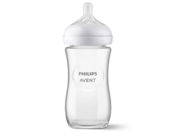 Philips AVENT Natural Response SCY933/01 Tåteflaske i glass, Gjennomsiktig
