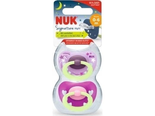 NUK NUK SMOCZEK USP 2EL 0-6M SIG NIGHT 10175270 1/6