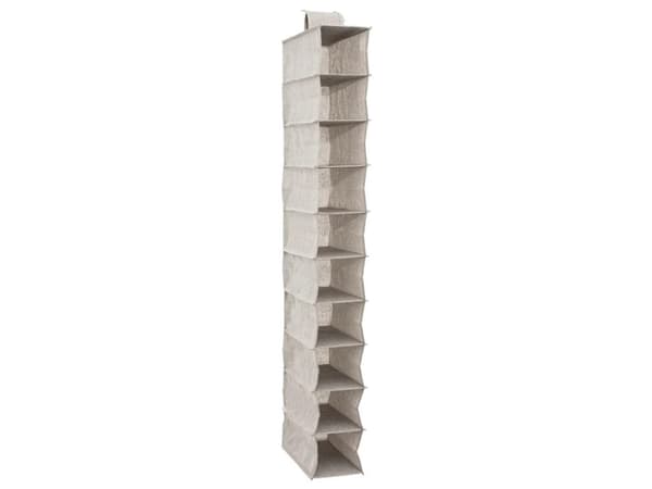 5five Organizer for ORGA skogarderobe, 10 hyller, 30 x 15 x 120 cm