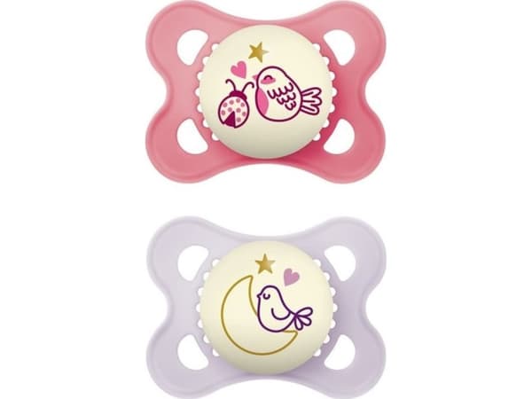 MOM-2-6 PACIFIER ORGINALPLANET LOVE GIRL