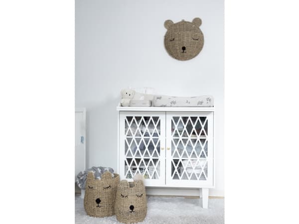 OlsenHome - Barnkorg För Vägg Teddybjörn