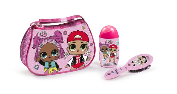 LOL SURPRISE BATHROOM TOILETRY BAG set 3 pcs