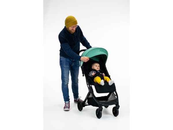 Asalvo Klapvogn Kubic - Flight Travel, Green