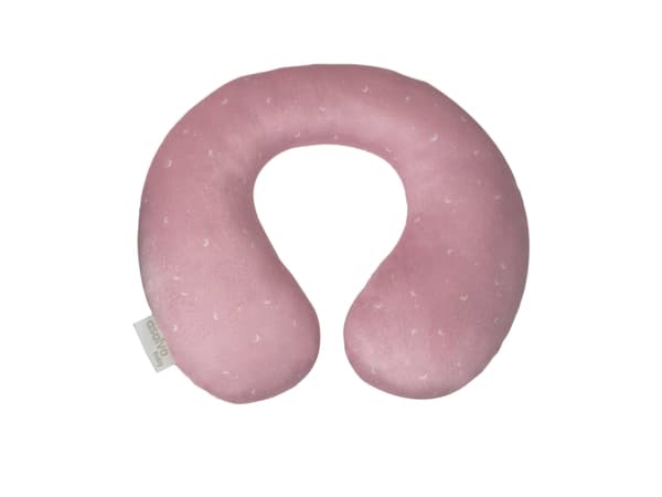 Asalvo nackstödsdyna, rosa