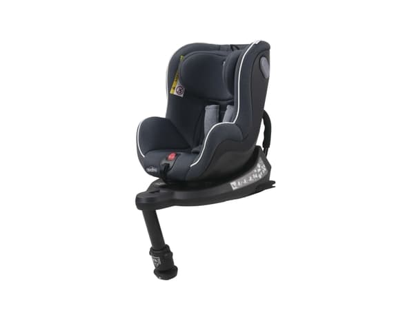Asalvo Autostol 0-18 kg. og 360 graders rotation, Protect Fix, Sort