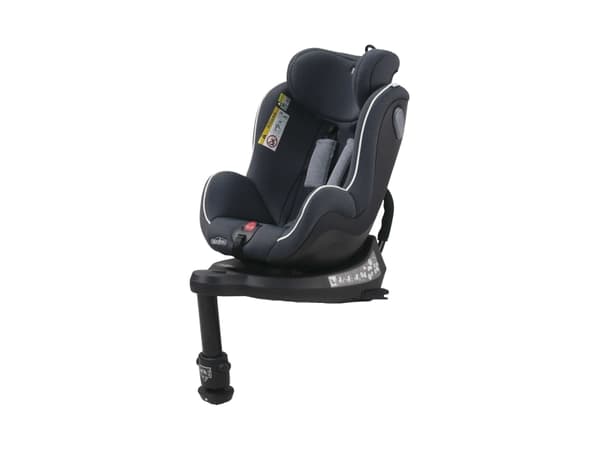 Asalvo Autostol 0-18 kg. og 360 graders rotation, Protect Fix, Sort