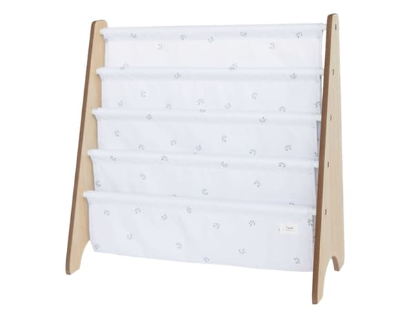 3 Sprots Kirjahylly, Blueberry ivory