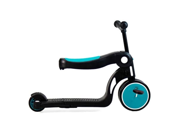 Asalvo Trehjulet cykel 5 i 1 Ride and role, Aqua