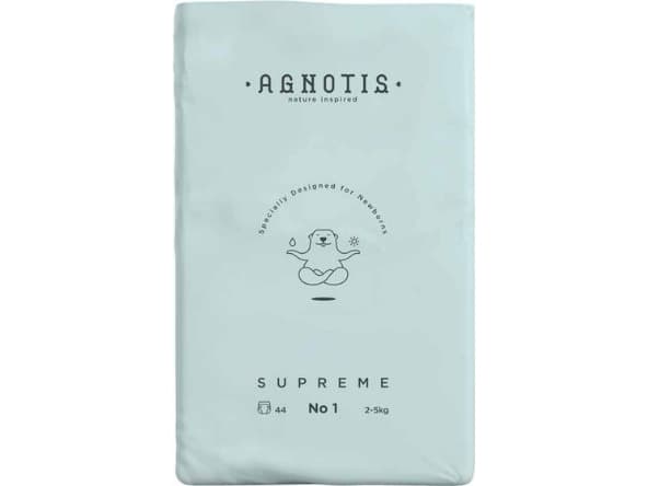 AGNOTIS baby diapers SUPREME, Nr.1, 2-5 kg, 44 pcs., A1