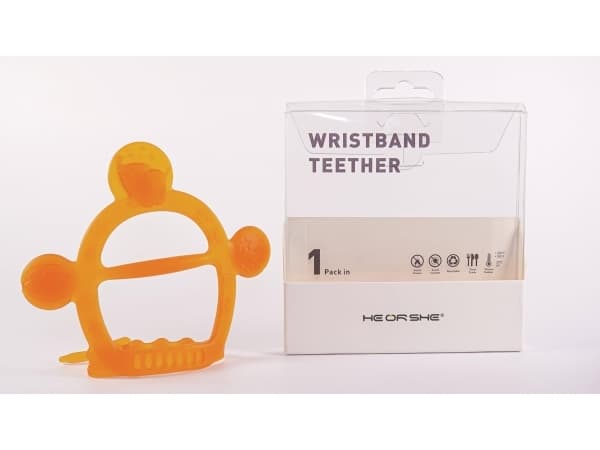 HEORSHE teether, 3m+, orange, HOS20-02-002