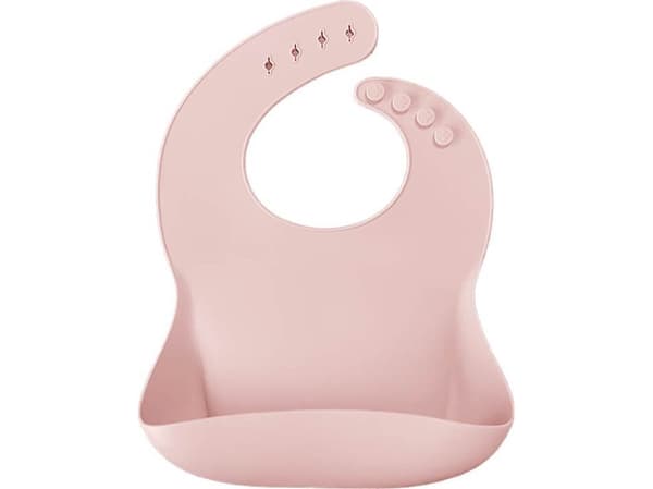 MINIKOIOI silikonhaklapp BASICS, 6m+, Pinky Pink, 101300002