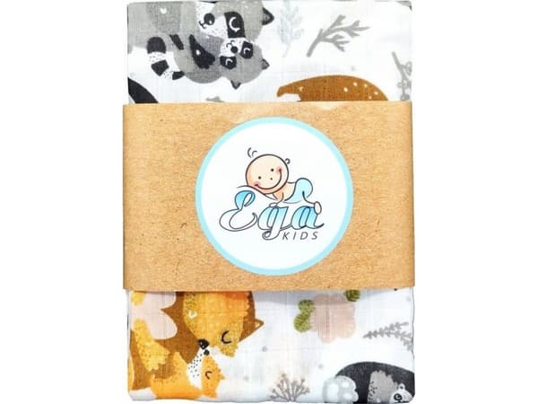 EgaKids EGAKIDS wash cloth, 0m+, 38/38, 5 pcs., mix, 4335