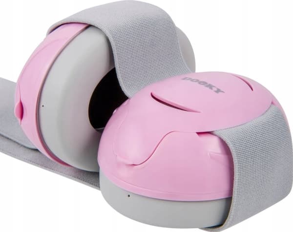 DOOKY Baby Ear Protection 0-3y pink, 3001101