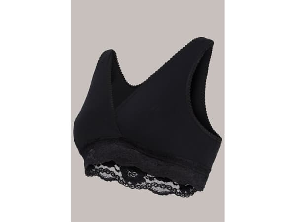 Carriwell CARRIWELL crossover sleeping nursing bra Black L 2512