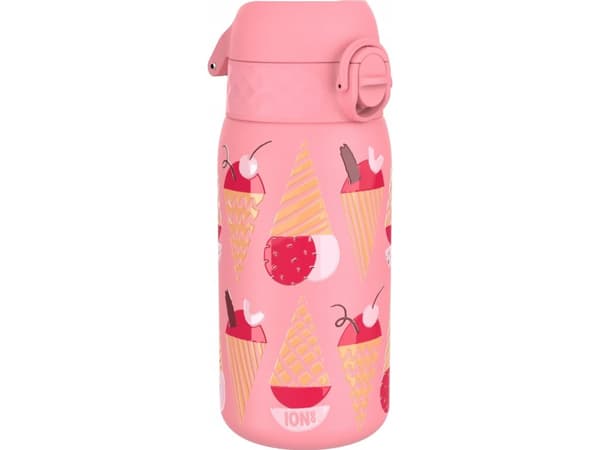 ion8 ION8 Leak Proof Kids Water Bottle, Stainless Steel, Ice Creams, 400ml, I8SS400PPICECR