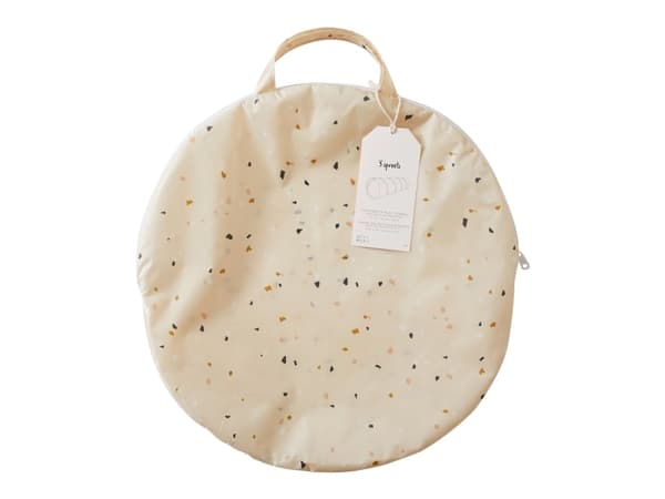 3 Sprouts Legetunnel, Terazzo/beige
