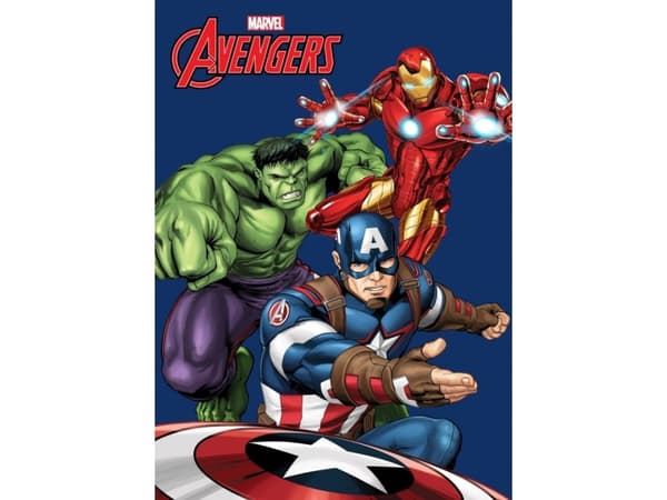 Avengers Fleecefilt - 100 x 140 cm