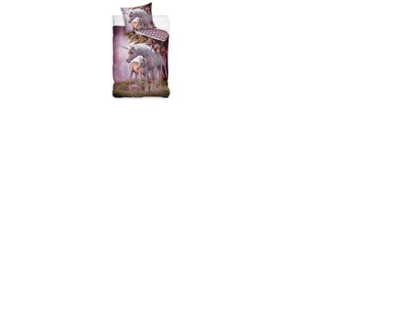 Unicorn Sengetøj 140 x 200, 100 procent bomuld