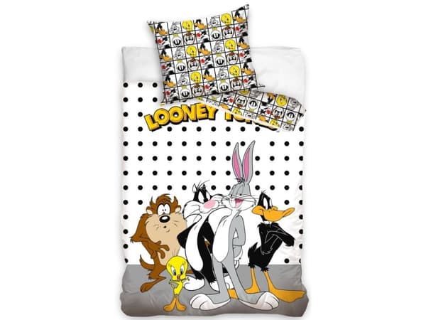 Looney Tunes Sängkläder 150 x 210 cm - 100 procent bomull