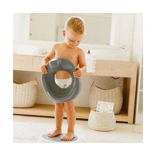 Bumbo Booster Seat WC-stol, mörkgrå