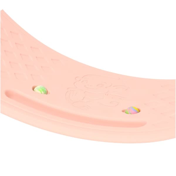 Tasapainolauta, rokkari lapsille, 67x29 cm, liukumaton, pinkki