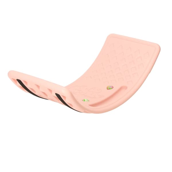 Tasapainolauta, rokkari lapsille, 67x29 cm, liukumaton, pinkki