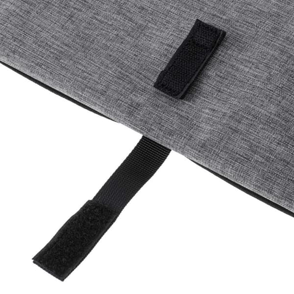 Puslebord, puslemåtte, udvidelig rejsetaske, grå