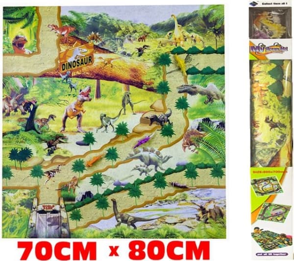 Lean Sport Mat Dinosaurs 108cmx58cm (1818911397718)