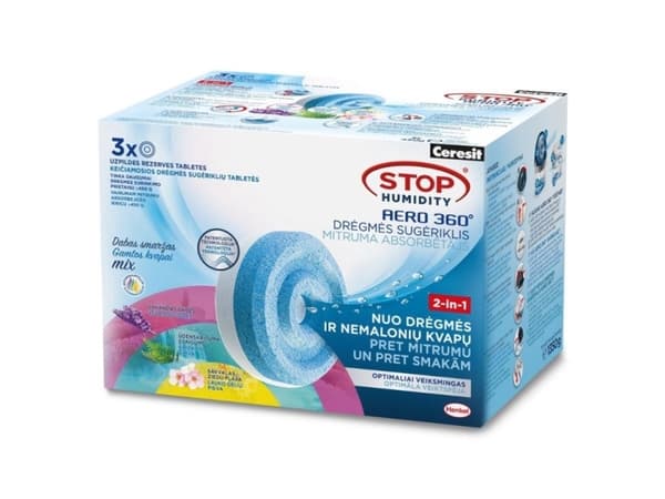 Ceresit Tablet Mois Abs Stop Aer Frag Mix3x450g
