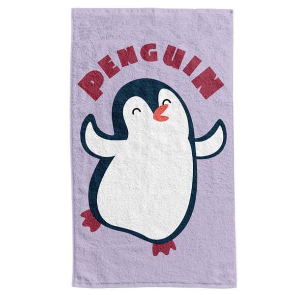 Lasten lastentarhapyyhe 30x50 Penguin