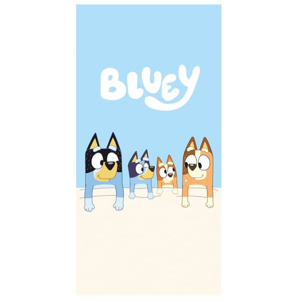 Bomullshandduk 70x140 Bluey the dog
