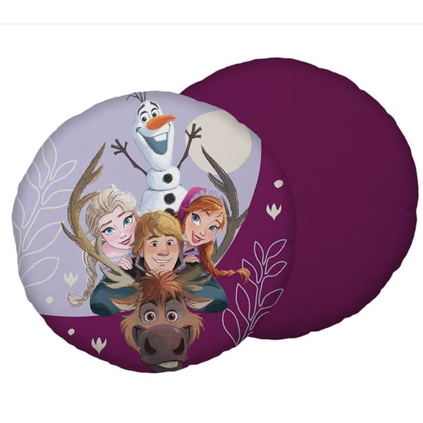 Polyester kudde cirkel 40x40 Frozen