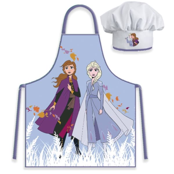Barnförkläde med hatt Frozen 4643