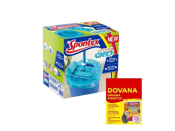 Mopp Spontex Express System Plus Compact (500000003) z wiadrem