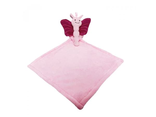 TULILO - LILA BUTTERFLY HÅNDKLE 35X35CM