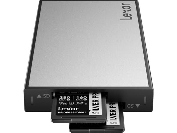 Czytnik Lexar Lexar Professional Workflow USB 3.2 Gen2 Reader, UHS-II, support Dual slot SD
