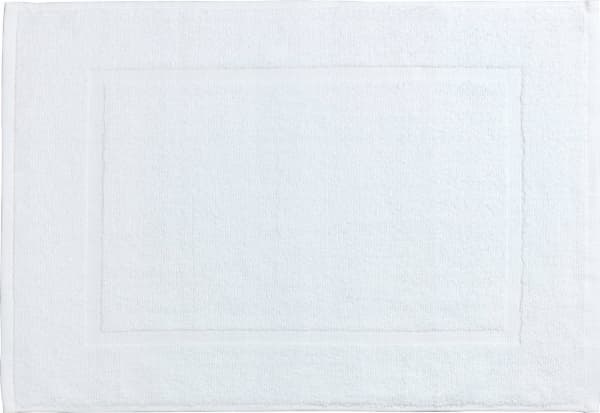 Allstar TERRY ZEN baderomsteppe, 40 x 60 cm, hvit, Allstar