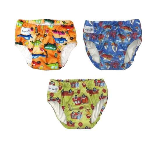 Set med 3 träningsbyxor för pojke L 13-16kg / 28-35lb